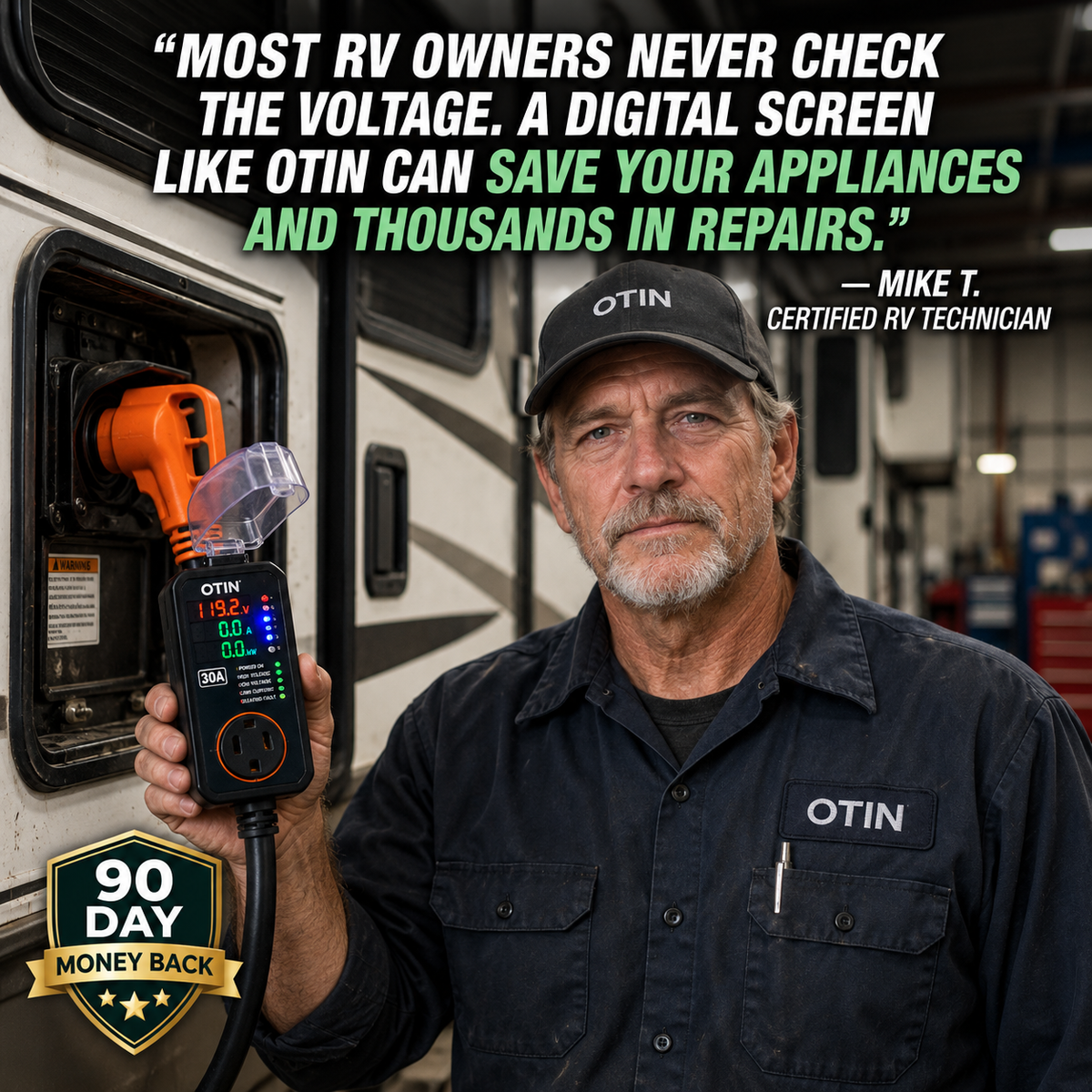 OTIN™ RV Appliance Voltage Protector